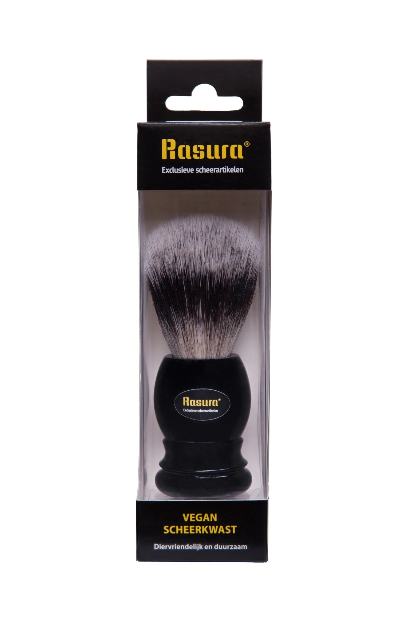 Rasura Scheerkwast Vegan zwart